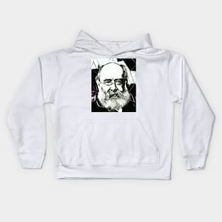 Anthony Trollope Portrait | Anthony Trollope Artwork 5, Black and White Kids Hoodie